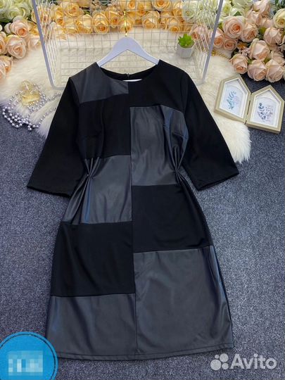 Платье 52 54 56 58 60 62 3 цвета