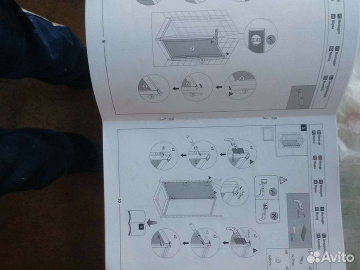 Душевая перегородка из стекла