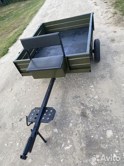 Телега для мотоблока бу