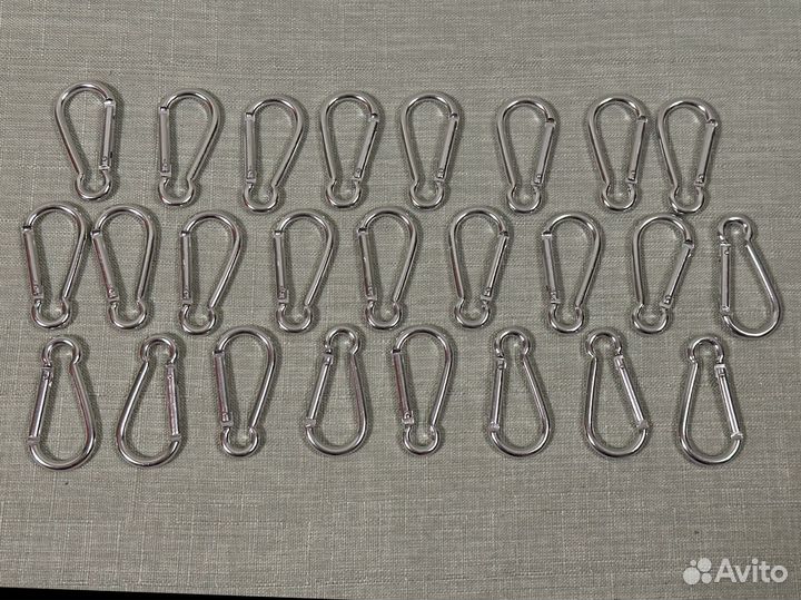 Алюминиевые и пластиковые карабины