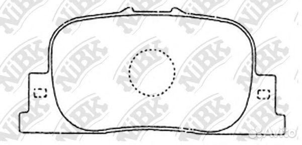 Колодки NiBK PN1431 - nibk