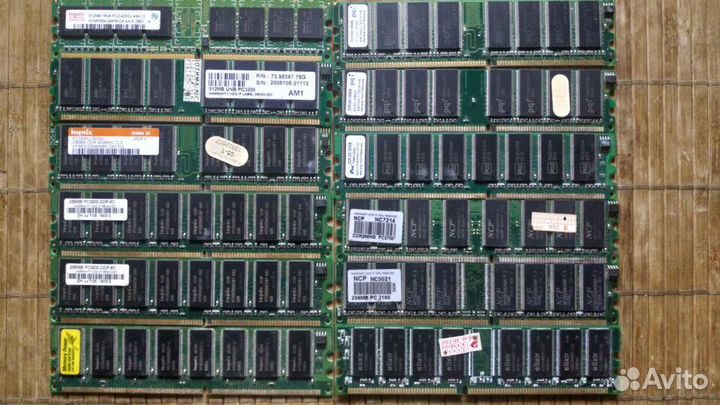 Notebook/Desktop Memory (DDR1 DDR2 DDR3 DDR4)