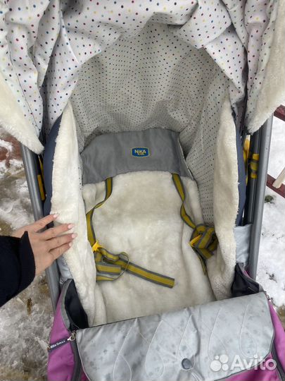 Санки коляска nika kids