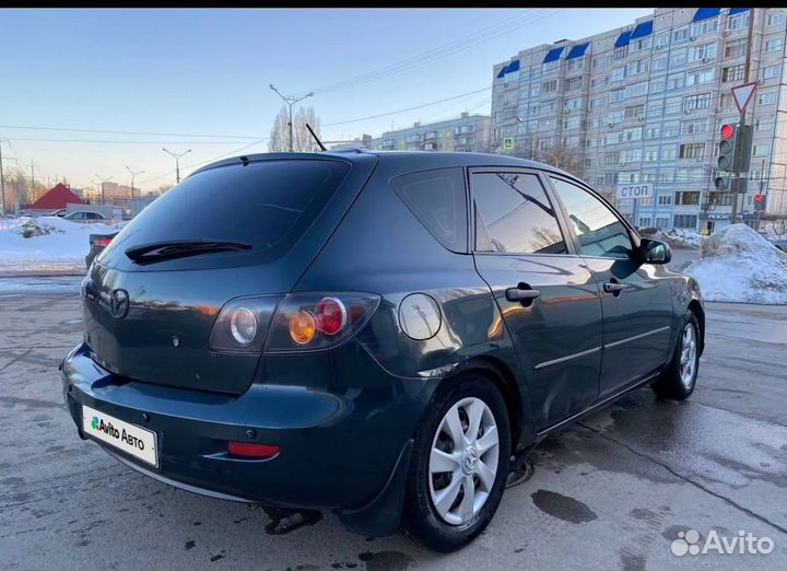 Mazda 3 1.6 МТ, 2006, 268 000 км