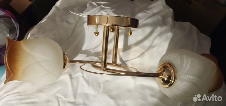 Люстра потолочная бу