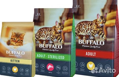 Буффало для кошек / Buffalo / корм для кошек