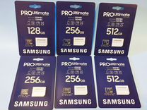 Карта microSD Samsung Ultimate Pro 128/256/512