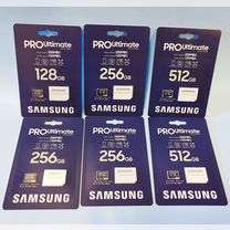 Карта microSD Samsung Ultimate Pro 128/256/512