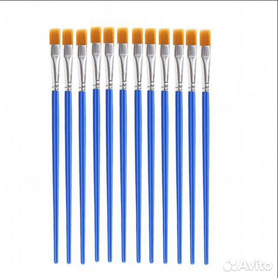Кисти широкие синтетические