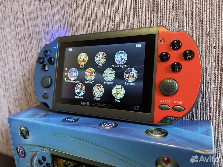 Портативная игровая приставка X7