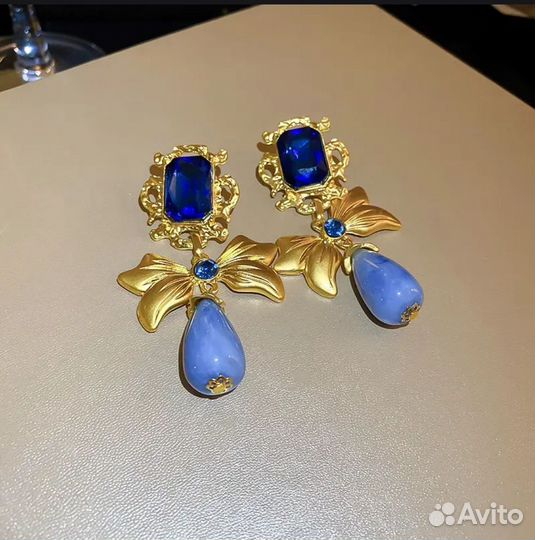 Новые винтажные серьги