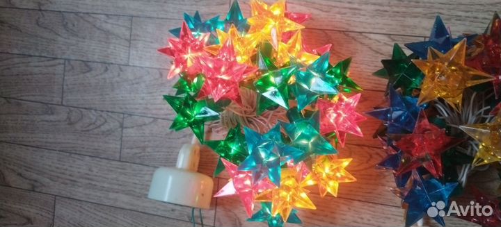 Гирлянда кристалл СССР