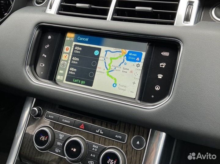 CarPlay для Land Rover / Jaguar 2012-2016