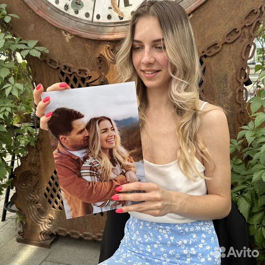 Витраж с фото / Подарок