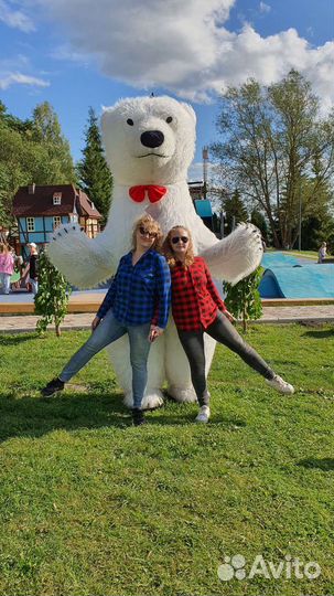 Белый мишка, Лисёнок поздравление