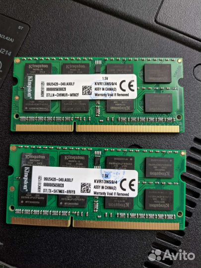 Оперативная память для ноутбука ddr3 4 gb 1333MHz