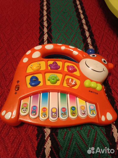 Пианино электронное, детское, б/у