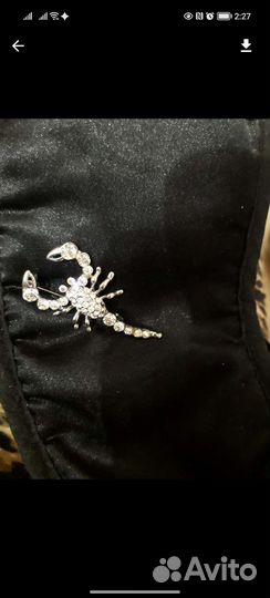 Брошь скорпион