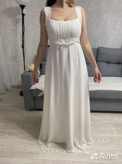 Свадебное платье для беременных 44-46