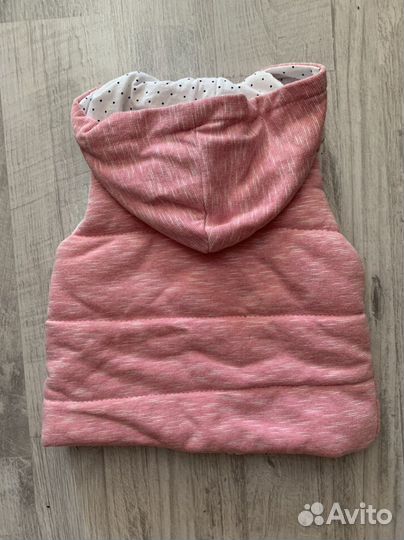 Безрукавка для девочки