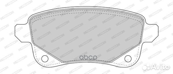 Колодки тормозные (комплект - 4 шт.) fdb4435