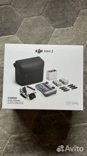 Квадрокоптер dji mini 3 fly more combo