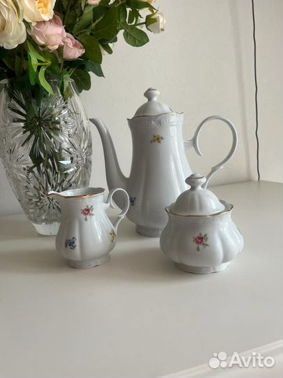 Сервиз чайный СССР Apulum fine porcelain