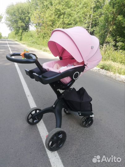 Коляска stokke xplory v6 черная