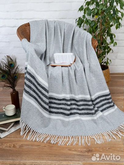 Плед 140х200 Палермо шерсть Влади