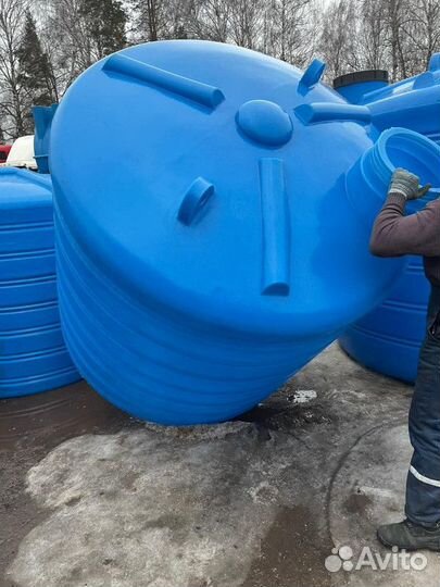 Бочка пластиковая/Пластиковая емкость бак для воды