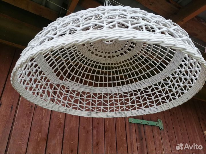 Плетёный абажур 63 см е27