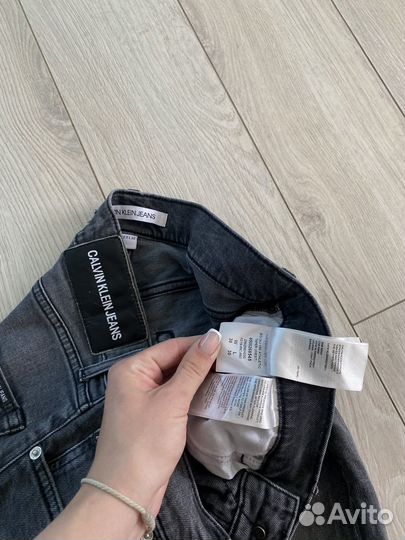 Серые джинсы Calvin Klein Jeans 30/30 S оригинал