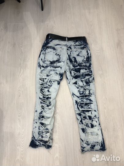 Джинсы rick owens (amiri type)