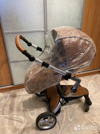 Коляска mima xari 2 в 1 экокожа