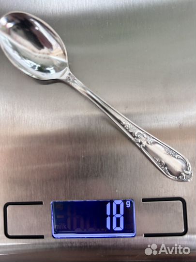 Ложечки маленькие, посеребрение