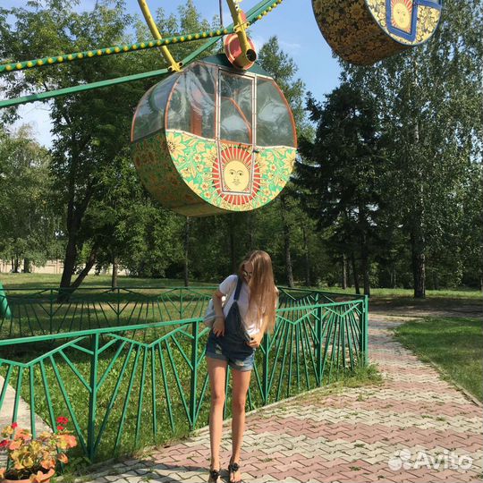 Комбинезон джинсовый с шортами женский