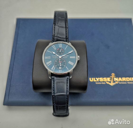 Часы Ulysse Nardin Marine Torpilleur Blue Dial