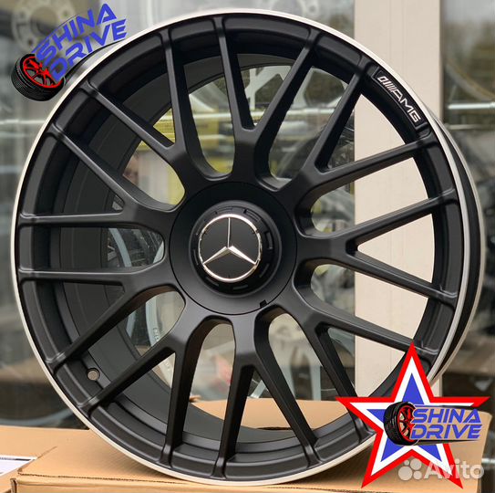 Диски Mercedes R18 5x112 Black Matt Lip
