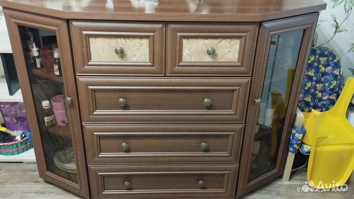 Комод деревянный бу