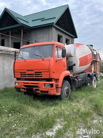 Автобетоносмеситель КамАЗ 6520, 2007