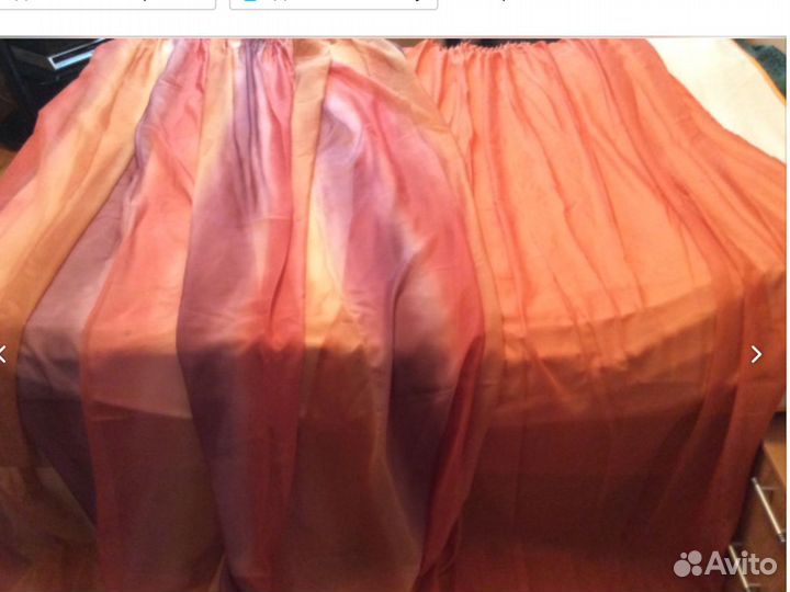 Шторы, тюль 2 комплекта были на два окна