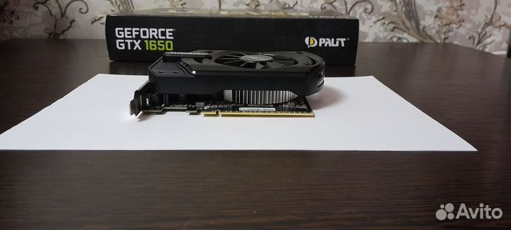 Видеокарта Palit GeForce GTX 1650
