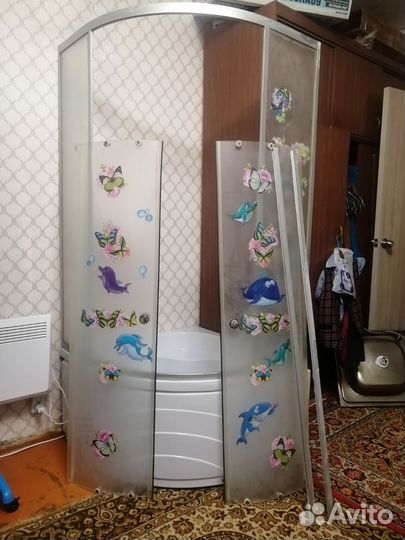 Душевая кабина 90х90 бу