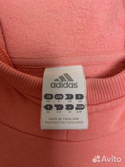 Женская толстовка adidas размер S