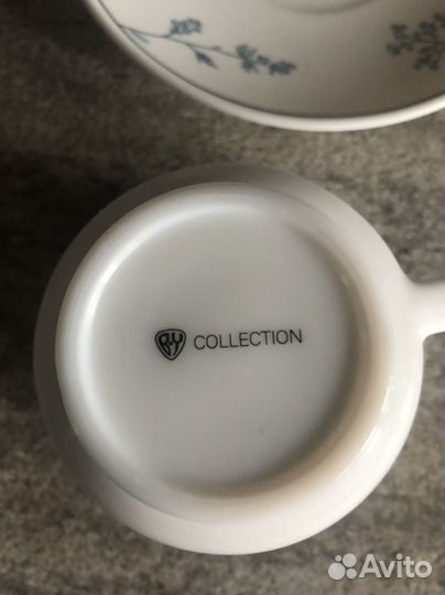 Чашка с блюдцем