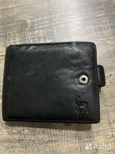 Кошелек мужской кожаный
