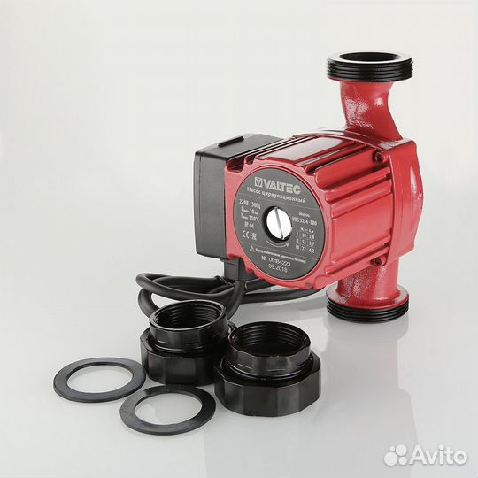 Насос циркуляционный valtec RS 32/4-180 с гайками