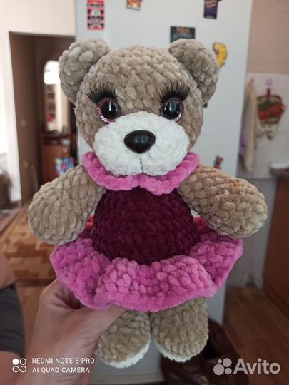 Игрушки из плюшевой пряжи