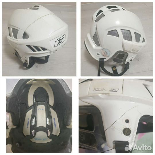 Хоккейный шлем Bauer Re-Akt CCM 3Ds маска
