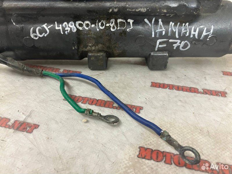 Yamaha F50 F60 F70 10-18 мотор трима